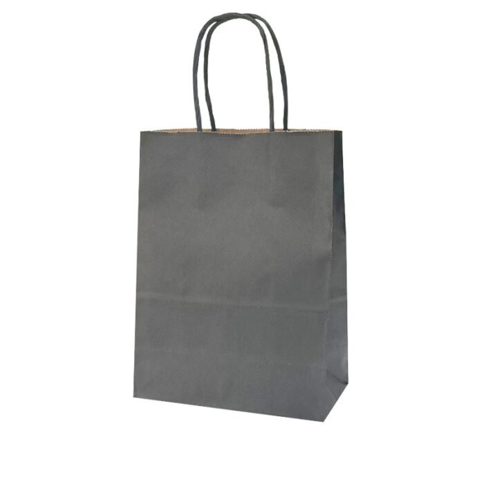Solid Color Paper Gift Bag - Image 3