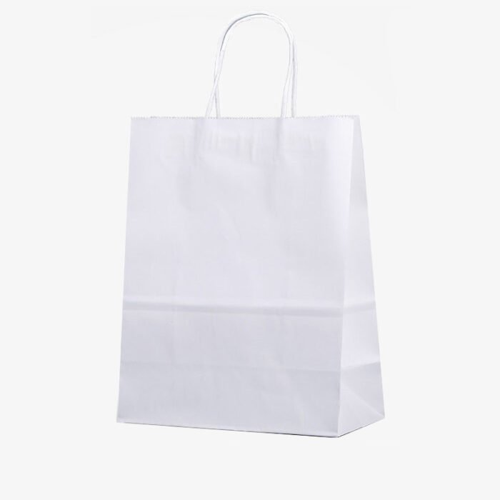 Solid Color Paper Gift Bag - Image 2