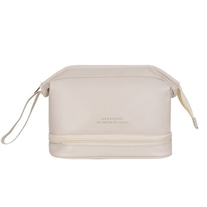 Solid Color Storage Bag Double Layer - Image 3