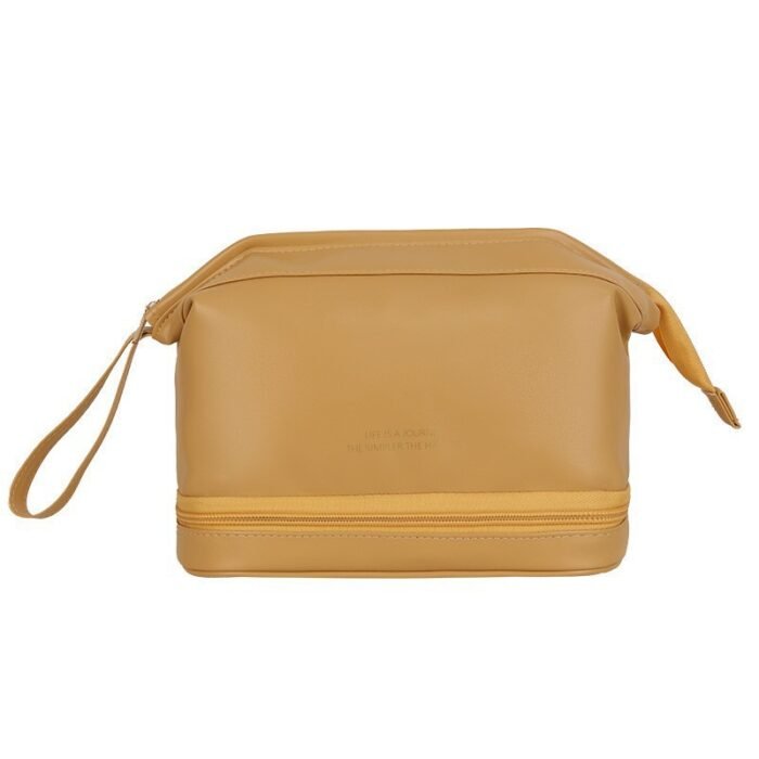 Solid Color Storage Bag Double Layer